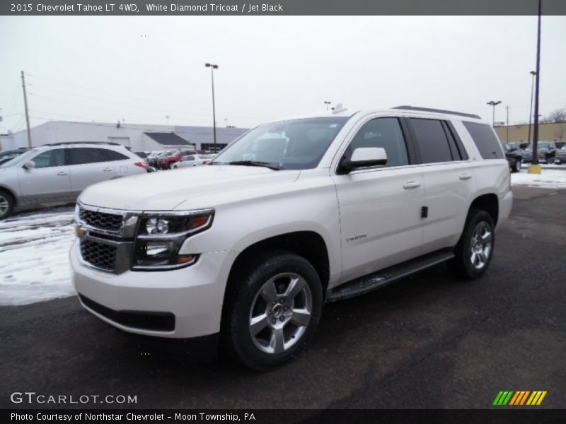 White Diamond Tricoat / Jet Black 2015 Chevrolet Tahoe LT 4WD