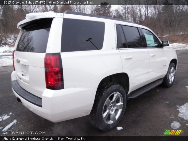 White Diamond Tricoat / Jet Black 2015 Chevrolet Tahoe LT 4WD