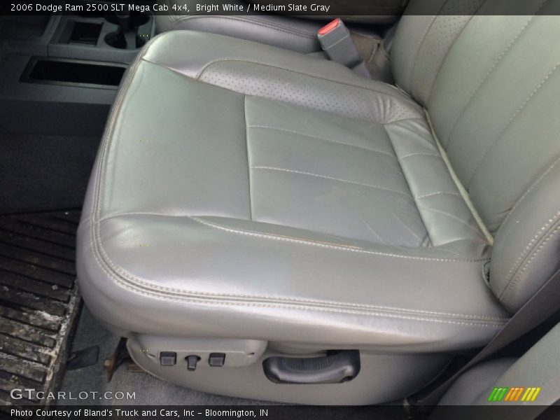 Bright White / Medium Slate Gray 2006 Dodge Ram 2500 SLT Mega Cab 4x4