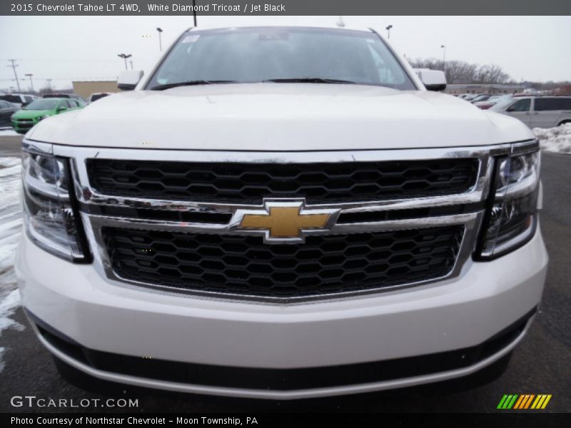 White Diamond Tricoat / Jet Black 2015 Chevrolet Tahoe LT 4WD