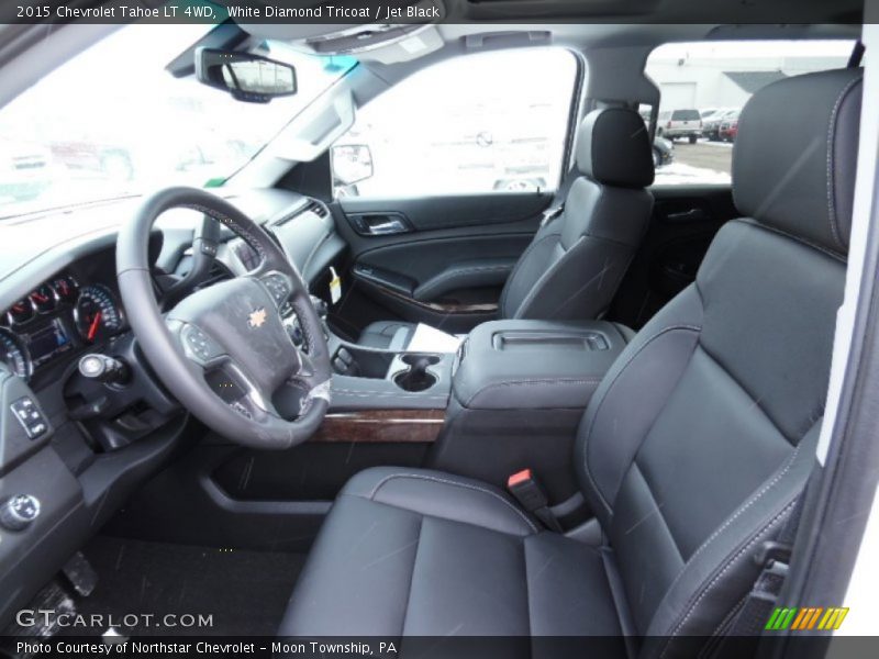 White Diamond Tricoat / Jet Black 2015 Chevrolet Tahoe LT 4WD