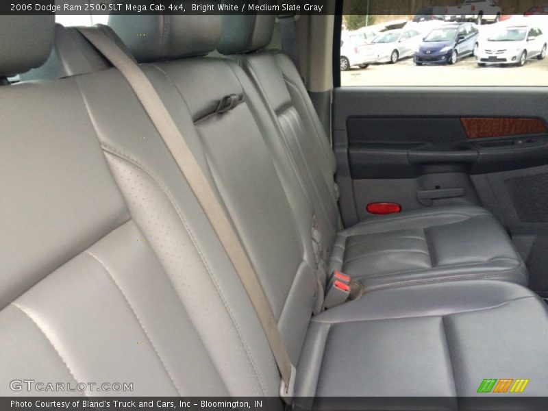 Bright White / Medium Slate Gray 2006 Dodge Ram 2500 SLT Mega Cab 4x4
