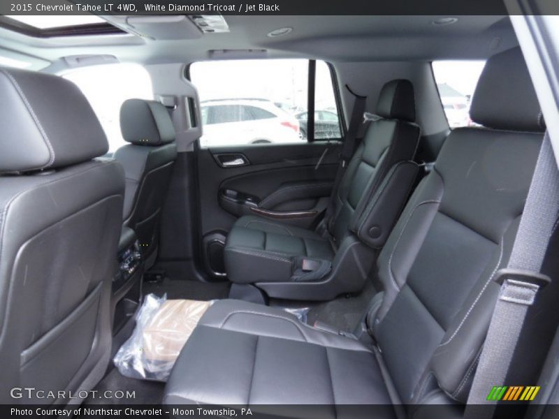 White Diamond Tricoat / Jet Black 2015 Chevrolet Tahoe LT 4WD