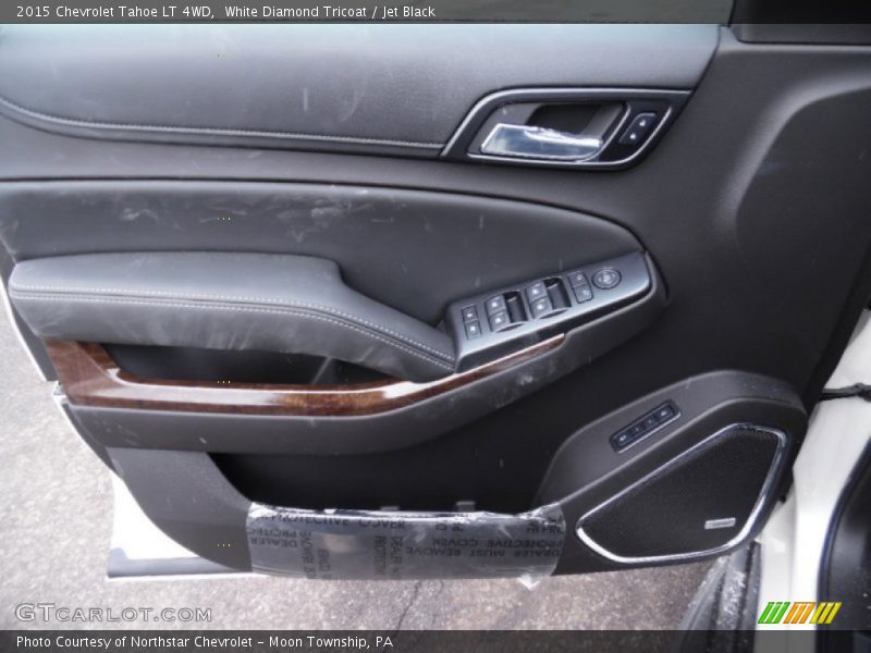 White Diamond Tricoat / Jet Black 2015 Chevrolet Tahoe LT 4WD