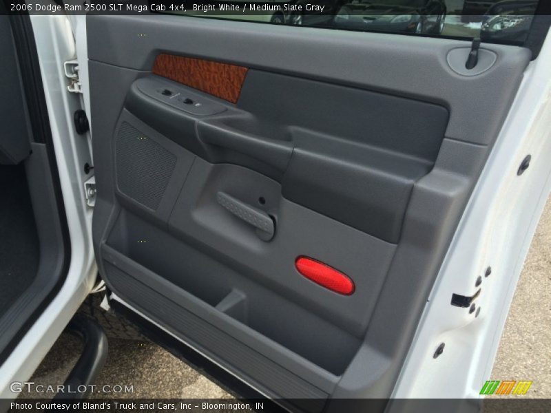Bright White / Medium Slate Gray 2006 Dodge Ram 2500 SLT Mega Cab 4x4
