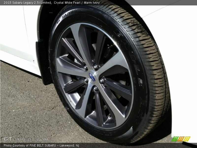 Crystal White Pearl / Warm Ivory 2015 Subaru Legacy 2.5i Limited
