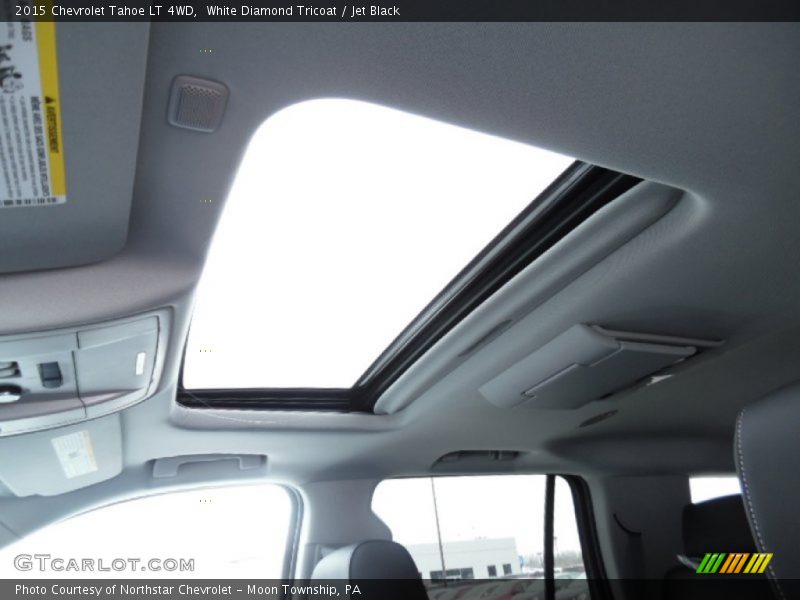 White Diamond Tricoat / Jet Black 2015 Chevrolet Tahoe LT 4WD