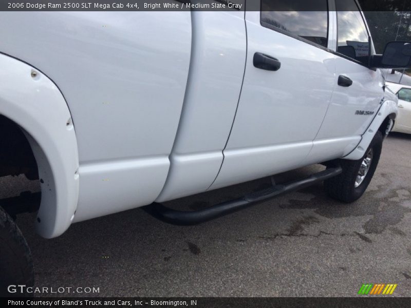 Bright White / Medium Slate Gray 2006 Dodge Ram 2500 SLT Mega Cab 4x4