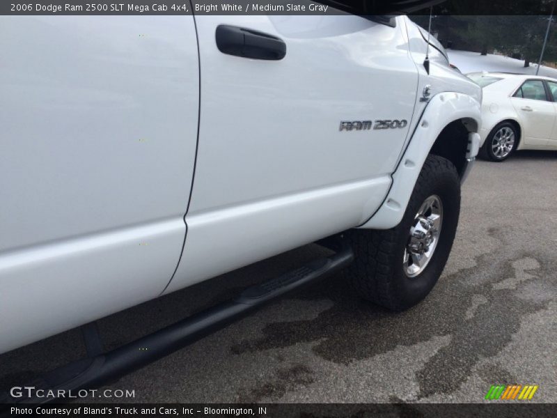 Bright White / Medium Slate Gray 2006 Dodge Ram 2500 SLT Mega Cab 4x4