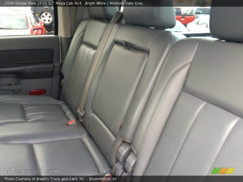 Bright White / Medium Slate Gray 2006 Dodge Ram 2500 SLT Mega Cab 4x4