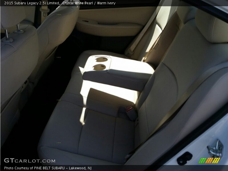 Crystal White Pearl / Warm Ivory 2015 Subaru Legacy 2.5i Limited