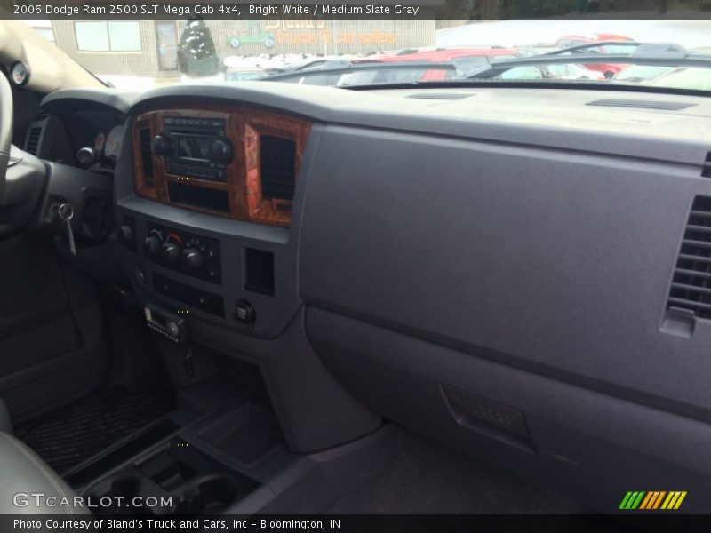 Bright White / Medium Slate Gray 2006 Dodge Ram 2500 SLT Mega Cab 4x4