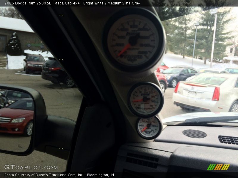 Bright White / Medium Slate Gray 2006 Dodge Ram 2500 SLT Mega Cab 4x4