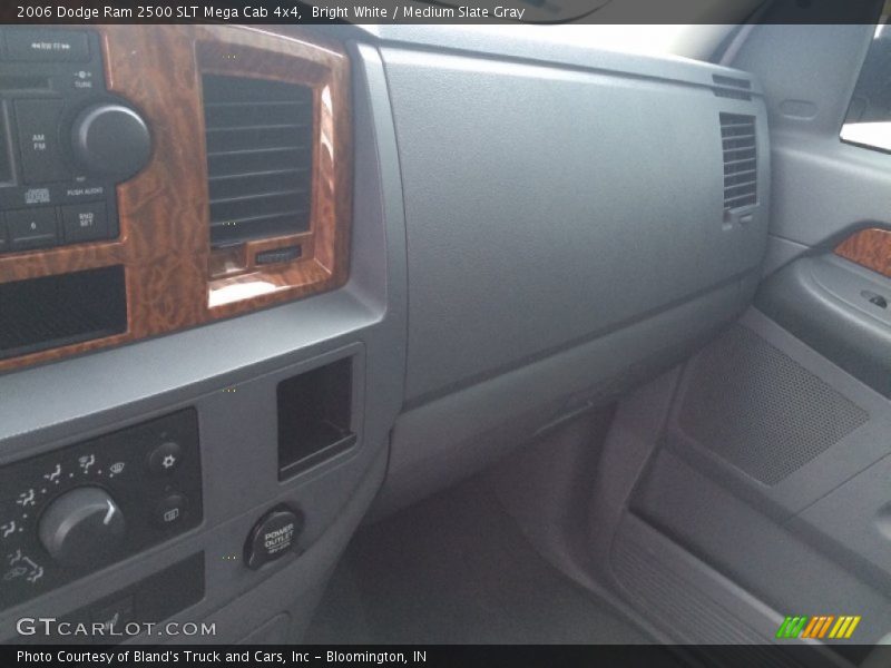 Bright White / Medium Slate Gray 2006 Dodge Ram 2500 SLT Mega Cab 4x4