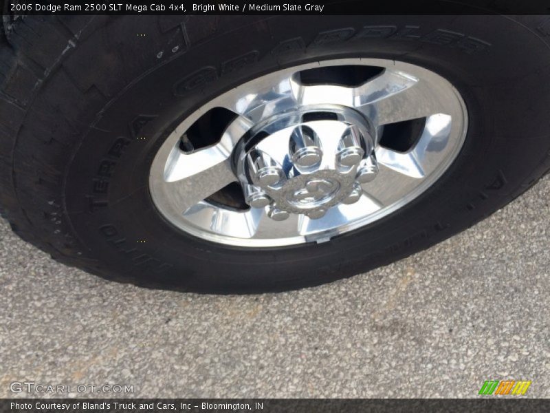 Bright White / Medium Slate Gray 2006 Dodge Ram 2500 SLT Mega Cab 4x4