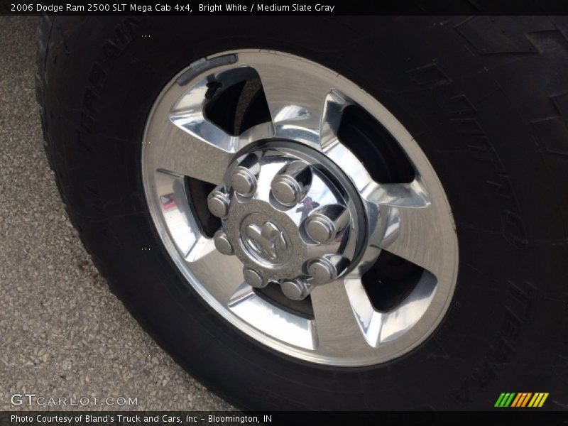 Bright White / Medium Slate Gray 2006 Dodge Ram 2500 SLT Mega Cab 4x4