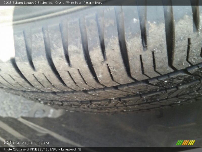 Crystal White Pearl / Warm Ivory 2015 Subaru Legacy 2.5i Limited