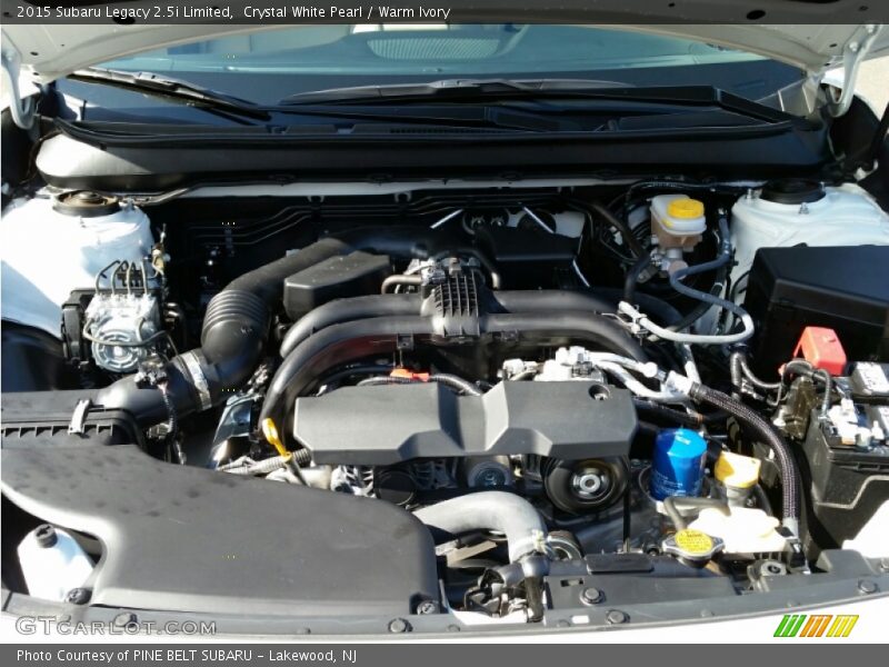 Crystal White Pearl / Warm Ivory 2015 Subaru Legacy 2.5i Limited