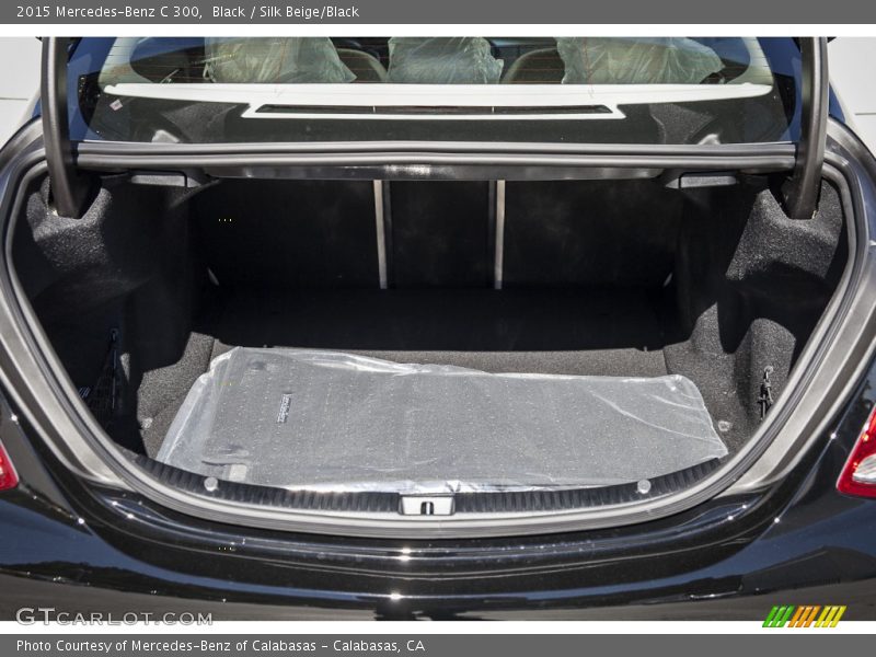 Black / Silk Beige/Black 2015 Mercedes-Benz C 300