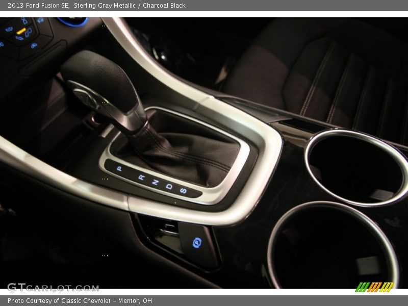 Sterling Gray Metallic / Charcoal Black 2013 Ford Fusion SE