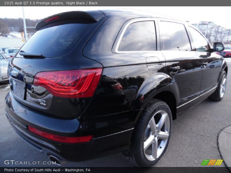Night Black / Black 2015 Audi Q7 3.0 Prestige quattro