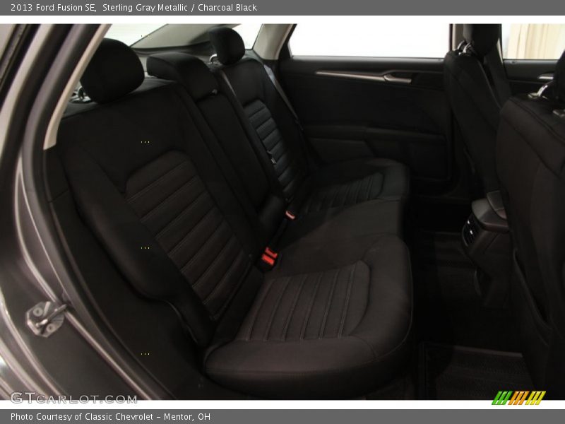 Sterling Gray Metallic / Charcoal Black 2013 Ford Fusion SE