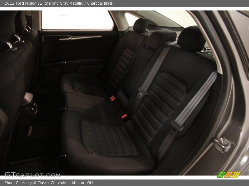 Sterling Gray Metallic / Charcoal Black 2013 Ford Fusion SE