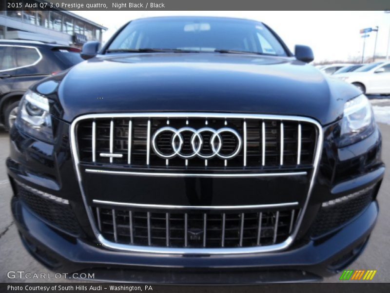 Night Black / Black 2015 Audi Q7 3.0 Prestige quattro