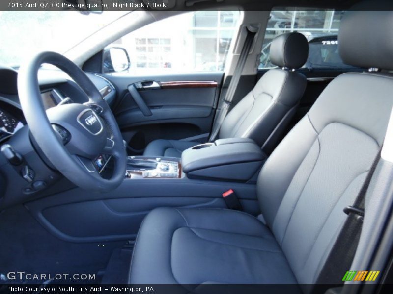 Night Black / Black 2015 Audi Q7 3.0 Prestige quattro