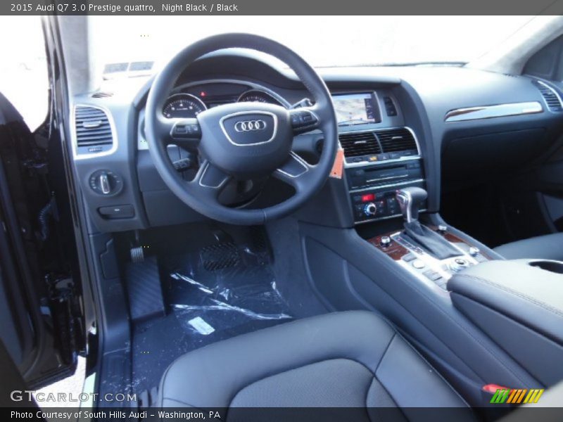 Night Black / Black 2015 Audi Q7 3.0 Prestige quattro