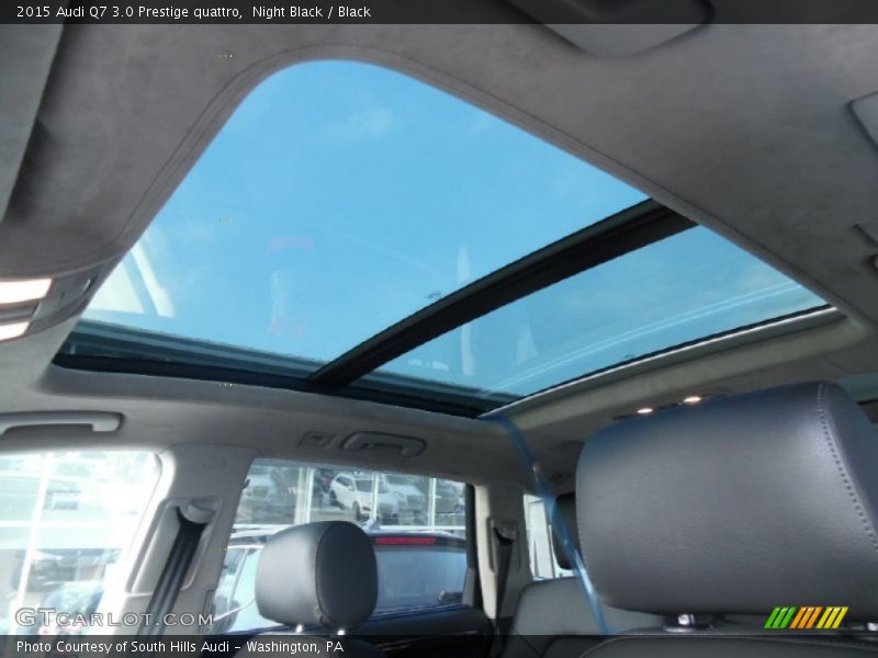 Night Black / Black 2015 Audi Q7 3.0 Prestige quattro