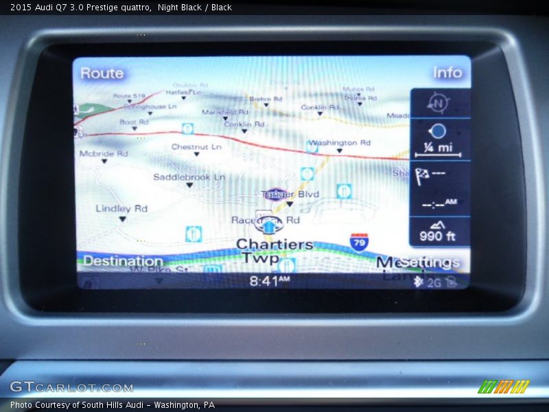 Night Black / Black 2015 Audi Q7 3.0 Prestige quattro