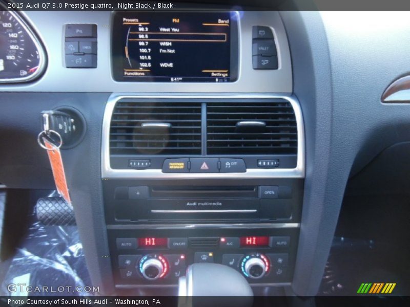 Night Black / Black 2015 Audi Q7 3.0 Prestige quattro