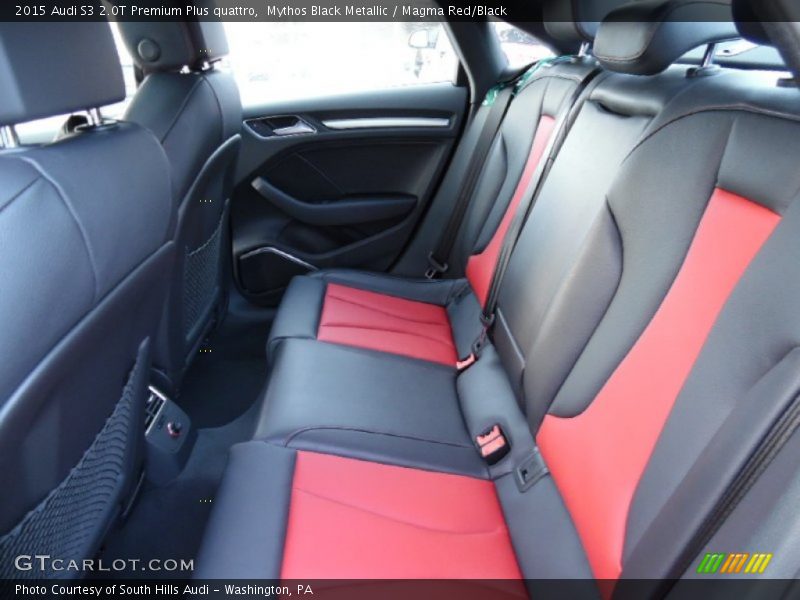 Rear Seat of 2015 S3 2.0T Premium Plus quattro