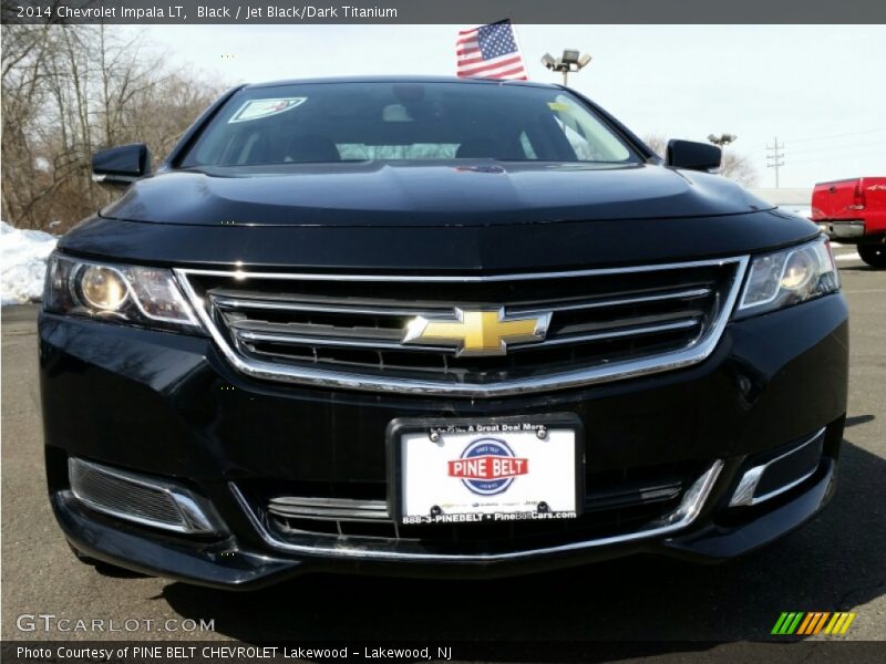 Black / Jet Black/Dark Titanium 2014 Chevrolet Impala LT