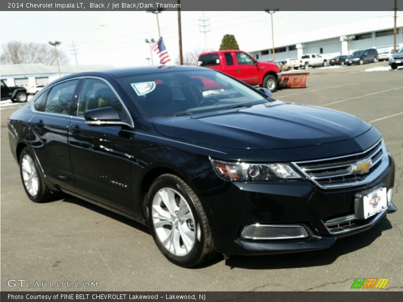Black / Jet Black/Dark Titanium 2014 Chevrolet Impala LT