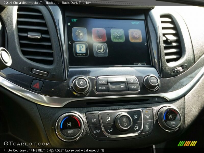 Black / Jet Black/Dark Titanium 2014 Chevrolet Impala LT