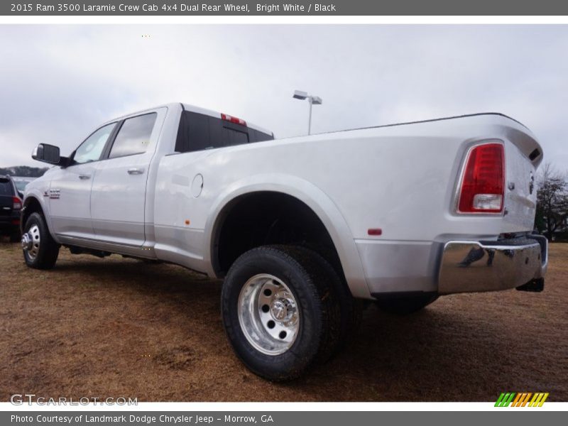  2015 3500 Laramie Crew Cab 4x4 Dual Rear Wheel Bright White