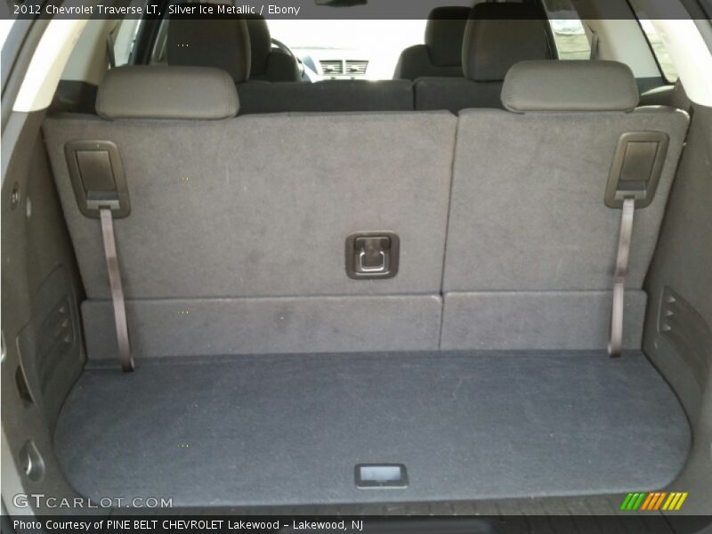 Silver Ice Metallic / Ebony 2012 Chevrolet Traverse LT