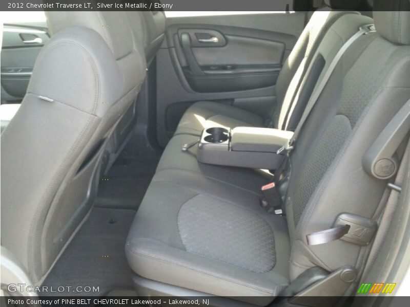 Silver Ice Metallic / Ebony 2012 Chevrolet Traverse LT