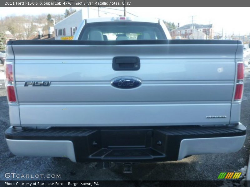 Ingot Silver Metallic / Steel Gray 2011 Ford F150 STX SuperCab 4x4