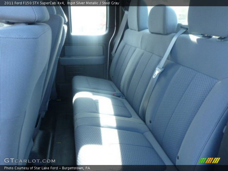 Ingot Silver Metallic / Steel Gray 2011 Ford F150 STX SuperCab 4x4