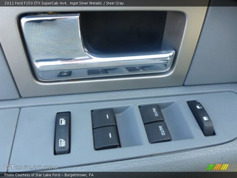 Ingot Silver Metallic / Steel Gray 2011 Ford F150 STX SuperCab 4x4