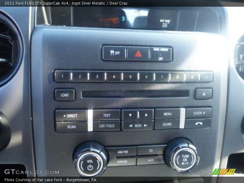Ingot Silver Metallic / Steel Gray 2011 Ford F150 STX SuperCab 4x4