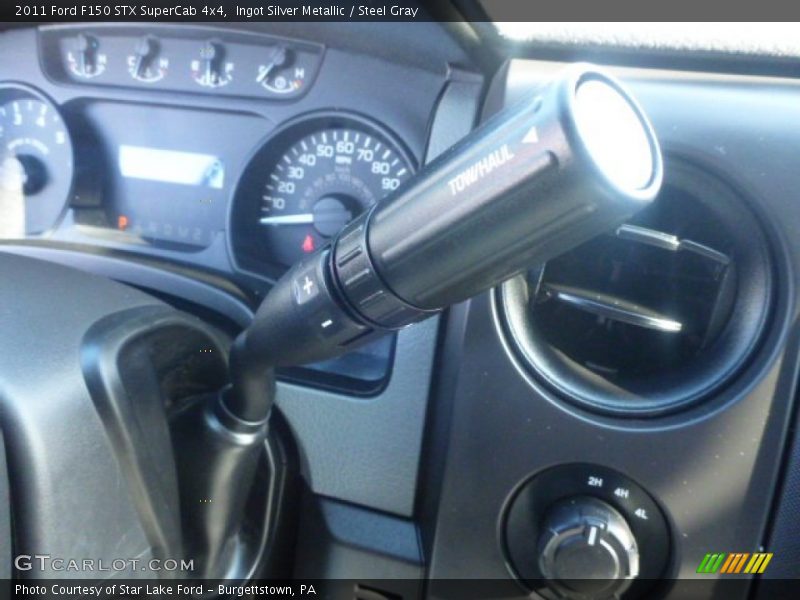 Ingot Silver Metallic / Steel Gray 2011 Ford F150 STX SuperCab 4x4