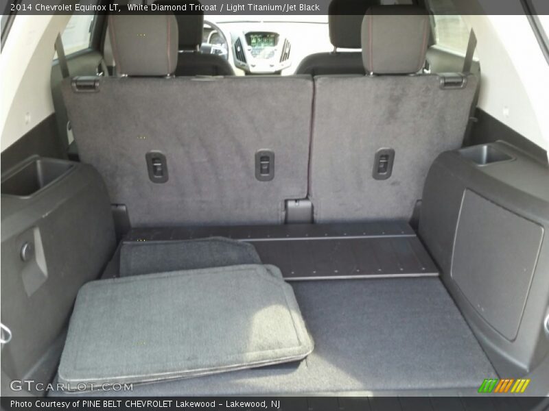 White Diamond Tricoat / Light Titanium/Jet Black 2014 Chevrolet Equinox LT