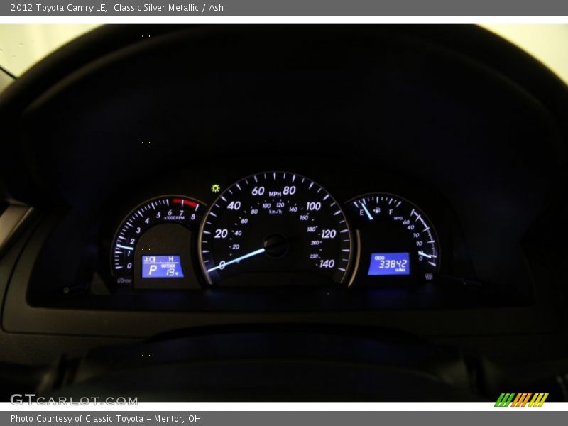  2012 Camry LE LE Gauges
