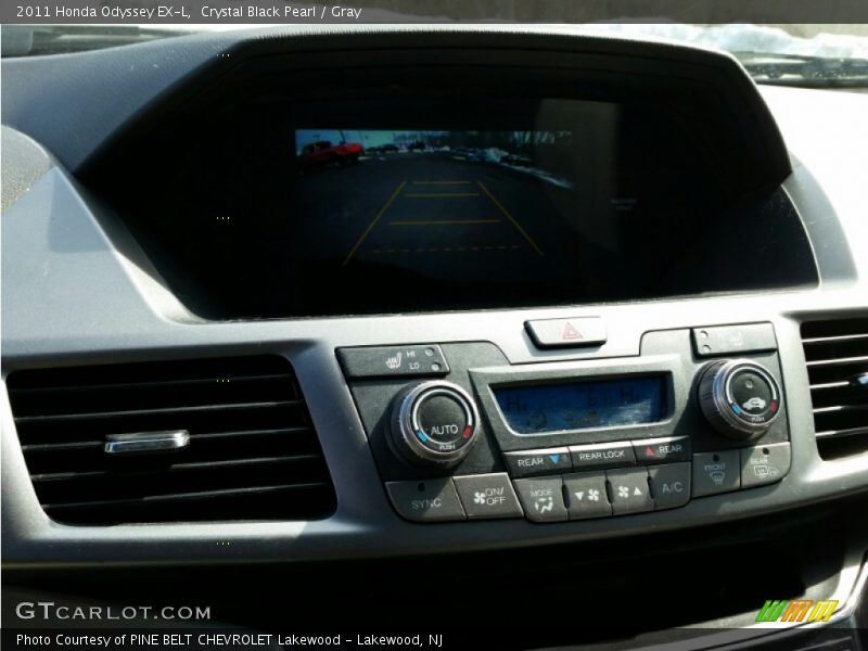 Crystal Black Pearl / Gray 2011 Honda Odyssey EX-L