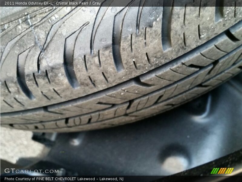 Crystal Black Pearl / Gray 2011 Honda Odyssey EX-L
