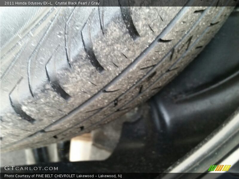Crystal Black Pearl / Gray 2011 Honda Odyssey EX-L
